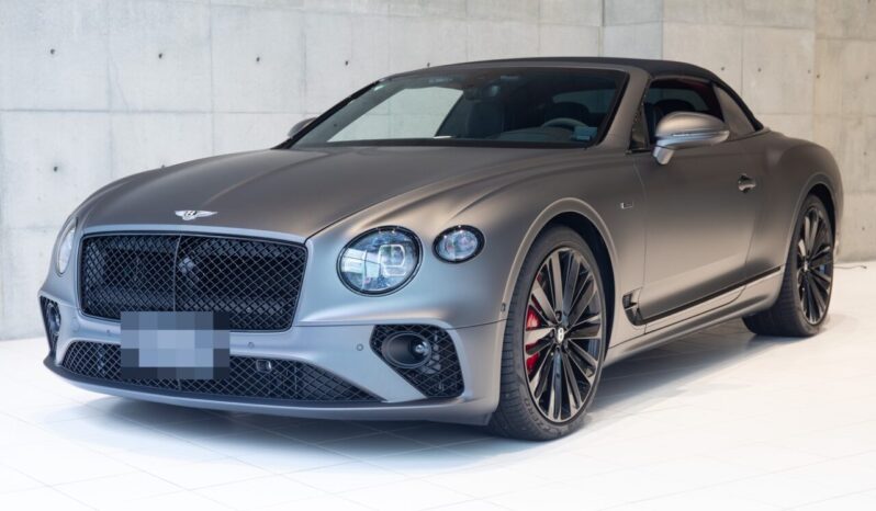 Bentley Continental GTC Speed Edition12 full