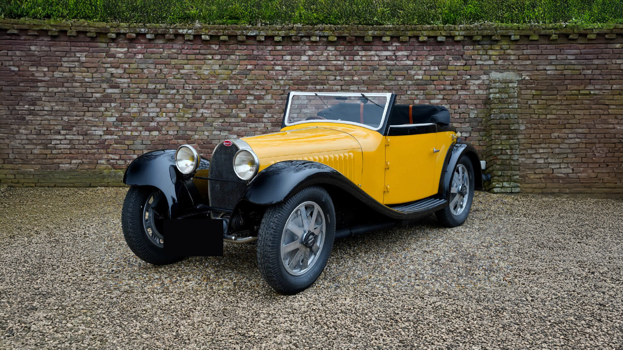 Miniature MCM 1/43 Bugatti T55 Cabriolet - Salon De Paris 1932 - Noire