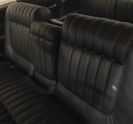 The restored, dream bench seat