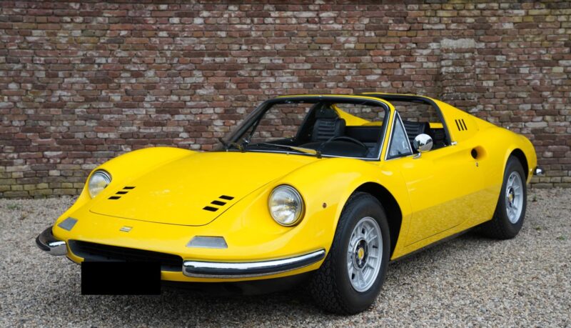 フェラーリ 246 ディーノ GTS 「ヨーロッパ向けデリバリー401台のうちの1台」52,601km