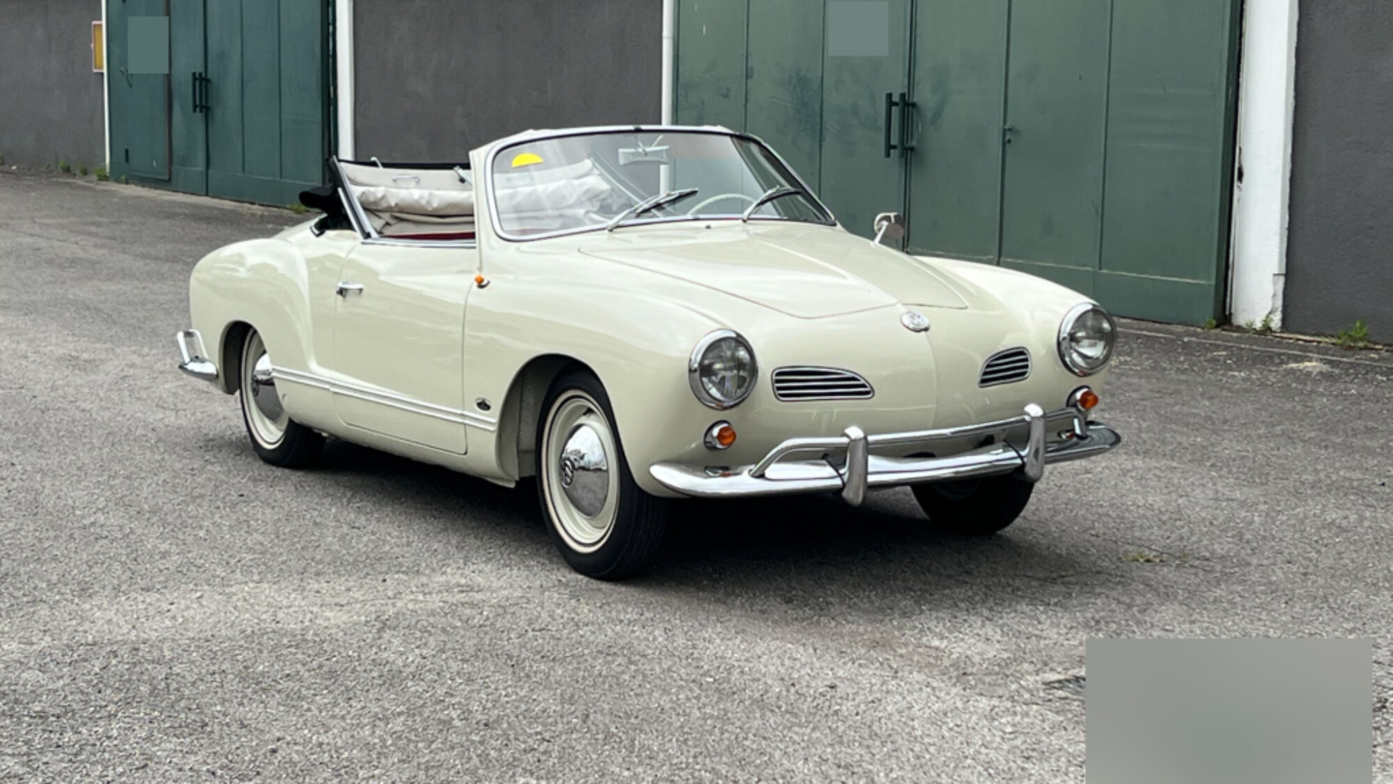 フォルクスワーゲン カルマンギア カブリオレ 1200 1963 64,588km