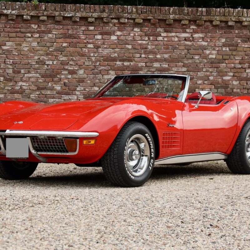 シボレー コルベット C3 コンバーチブル “レストア済みコンディション” 97,703km 1970