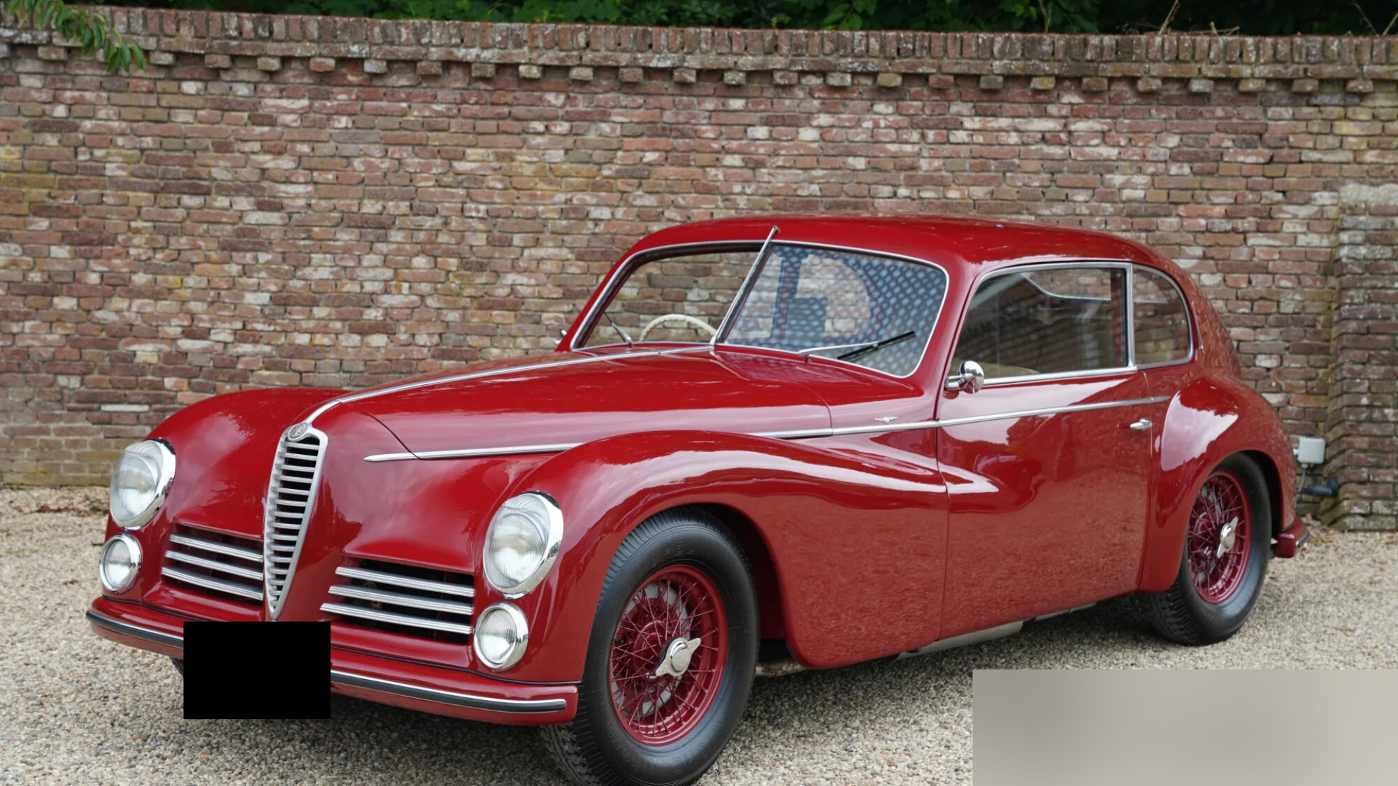 アルファロメオ 6c 2500 フレッチア･ドーロ 1947 47,927km