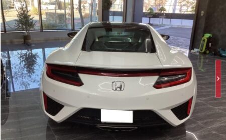 Honda NSX RHD 2017 3,000km