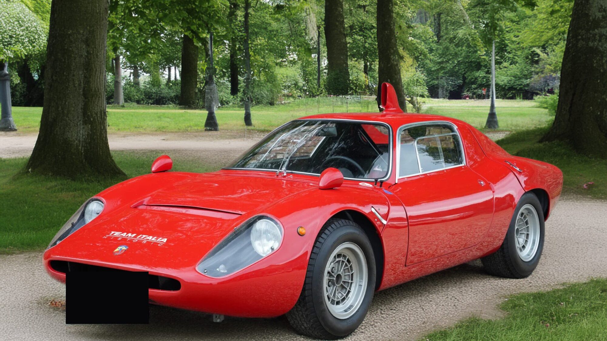 アバルト OT 2000 クーペ Periscopio 1965 100km