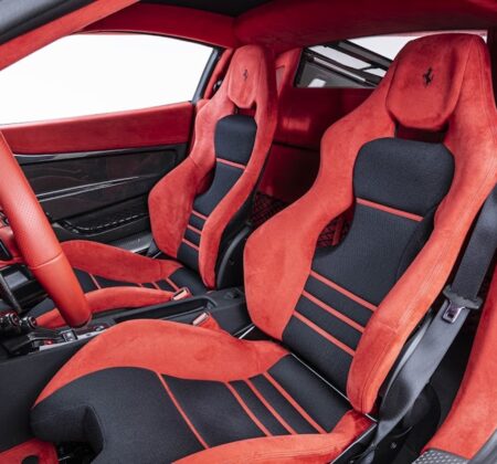 A Sanctuary of Passion and Logic: The Rosso and Nero Cockpit.