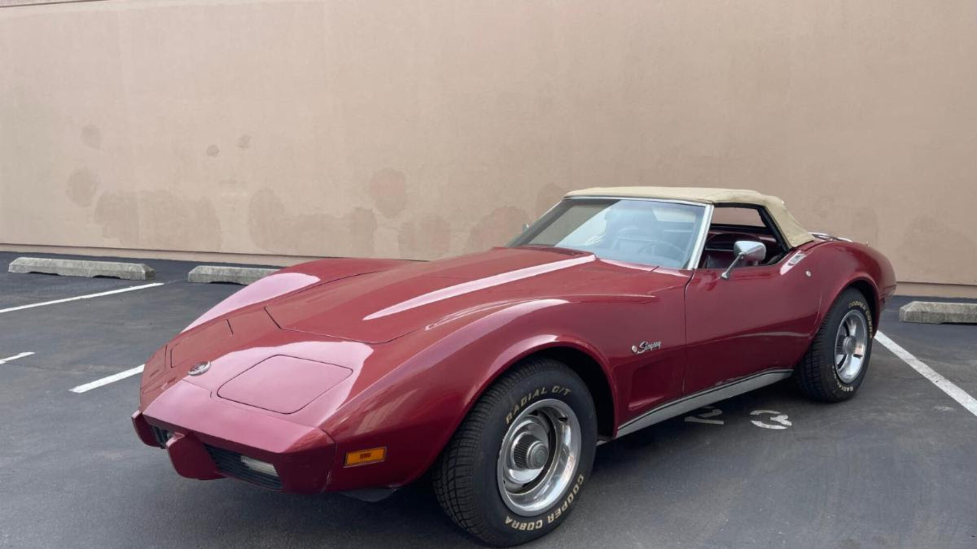 シボレー コルベット コンバーチブル 1975