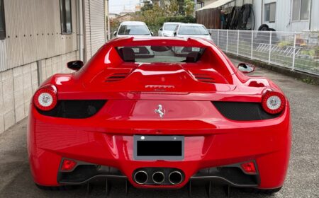 Ferrari 458 Spider 2015 8,000km
