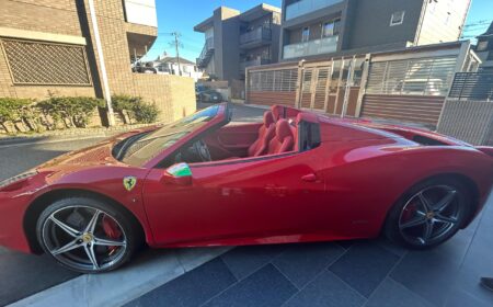 Ferrari 458 Spider 2014 2,850km
