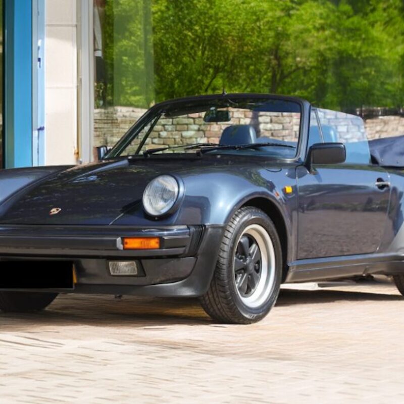 ポルシェ 930 ターボ カブリオレ「ドイツ国内新車デリバリー」 1988 12,6447km