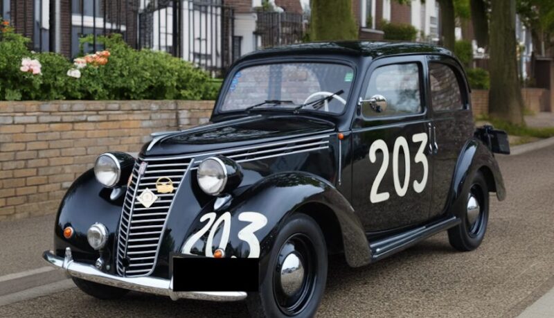 フィアット 1100 “ムゾーネ” 1949年ミッレミリア参戦車 1947 267km