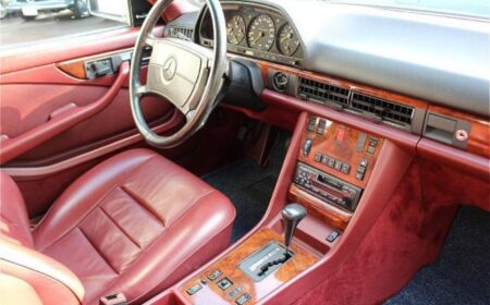 Mercedes-Benz S class W126 560SEC 1988 62,485km