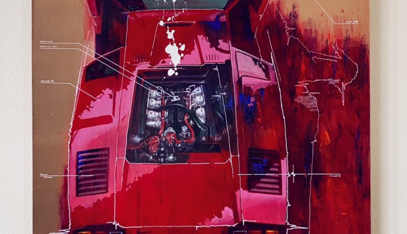 【特別販売】飯村武志作『Lamborghini Countach』