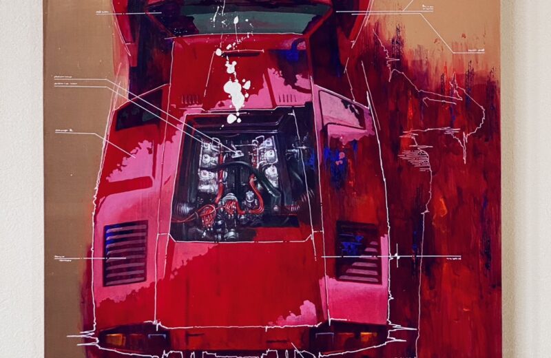 【特別販売】飯村武志作『Lamborghini Countach』