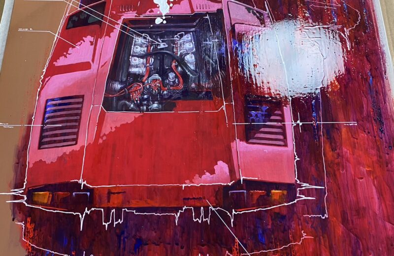 【特別販売】飯村武志作『Lamborghini Countach』