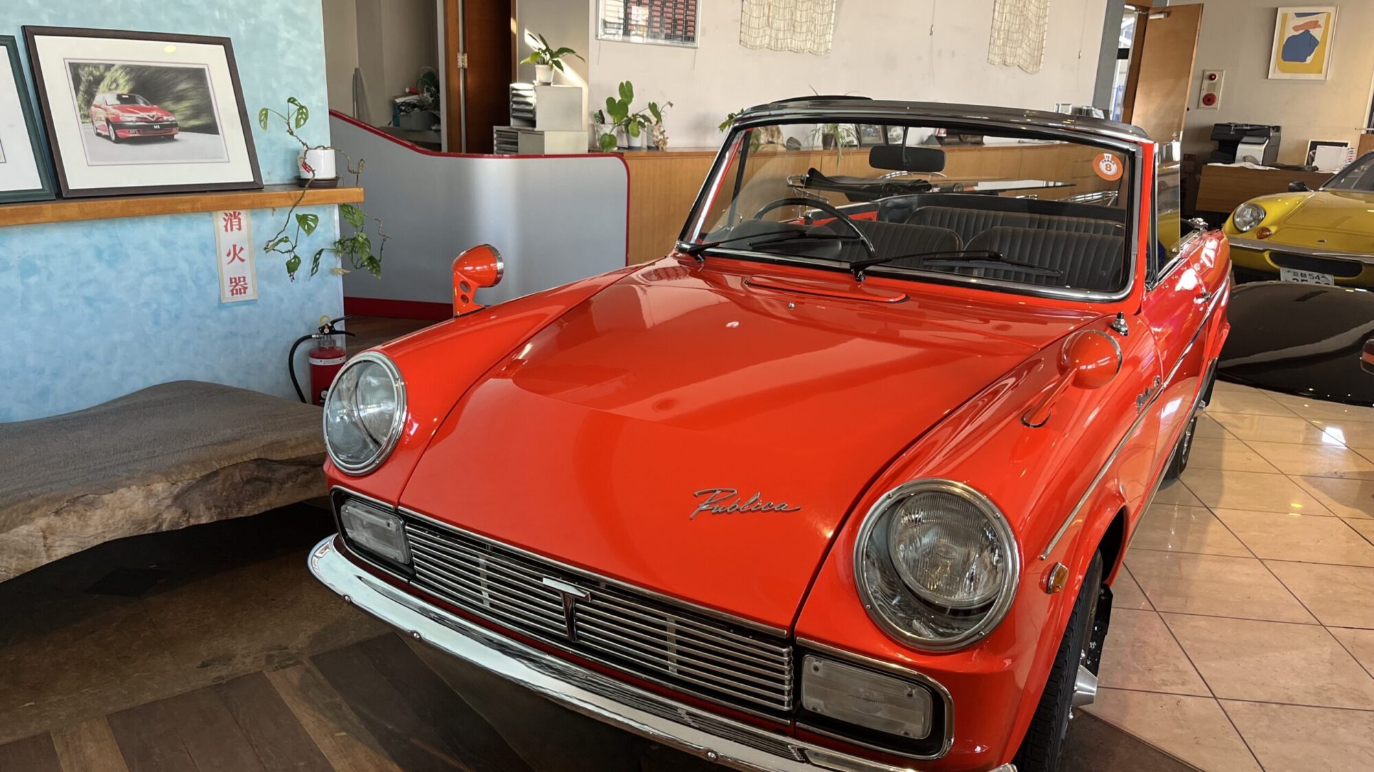 Toyota Publica Convertible Detachable Top UP20S-B 1967