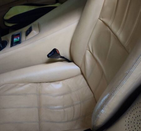 Refined Tan Leather Meets an Authentic 1980s Cockpit