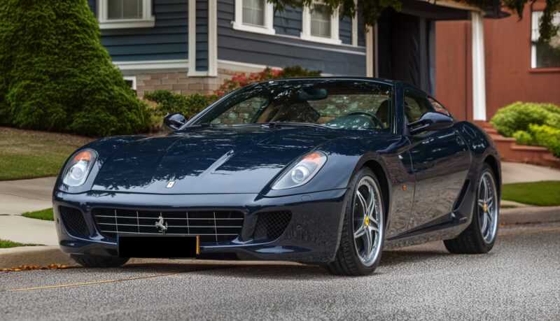 フェラーリ 599 GTB フィオラノ “マルセル・マッシーニ氏の599 ブルー・ポッツィ”  2009 39,460km