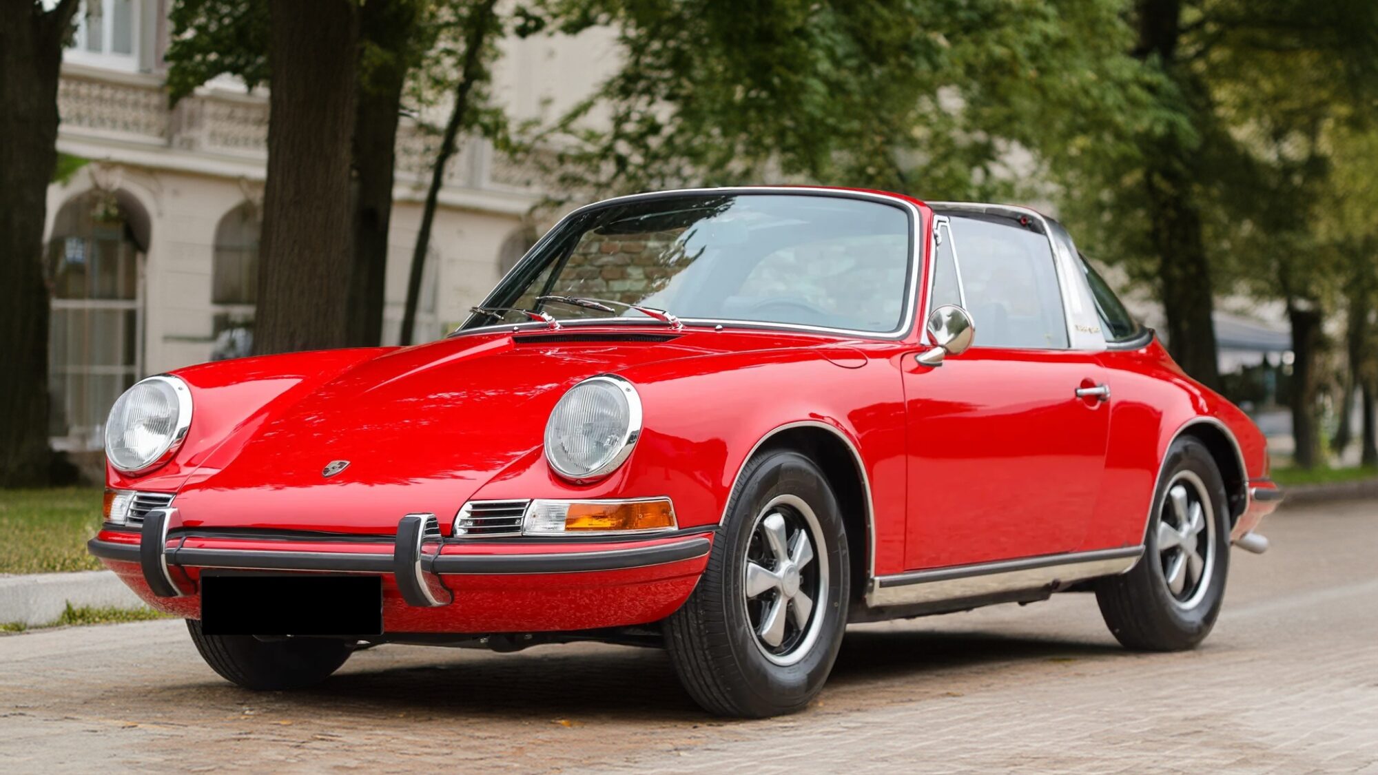ポルシェ 911 T タルガ “レストア済み”  1970 27,100km